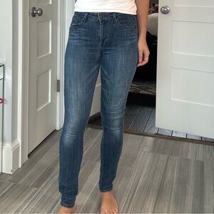 Paige Hoxton Ultra Skinny Jeans Size 29 Medium Wash High Rise